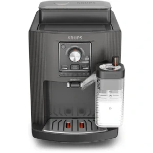 Krups automat Serenity Milk EA402HE0, 1450W, 15bar, 1.7L, Negru/Gri