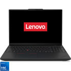 Laptop Lenovo 16'' ThinkPad T16 Gen 5, WUXGA IPS, Procesor Intel® Core™ Ultra 7 355 (12M Cache, up to 4.70 GHz), 16GB LPCAMM2 LPDDR5X, 1TB SSD, Intel Graphics, Linux, Black