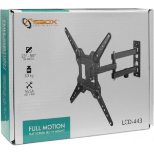 SBOX LCD-443, 23 - 55 inch, negru