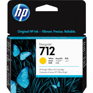 HP Cartus 712 Yellow
