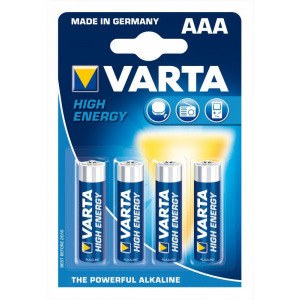 Varta High Energy AAA LR03 4buc blister