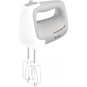 Tefal Mixer de mana PrepMix HT450B38, 450W, Alb/Gri
