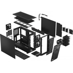 Fractal Design Meshify 2 Black Solid