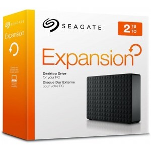 Seagate Expansion Desktop Drive 2TB 3.5 inch USB 3.0 black