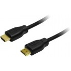 Cablu video Logilink HDMI Male - HDMI Male, v1.4, 3m, negru