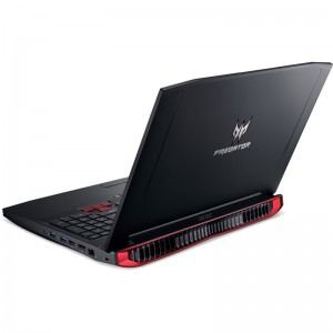 Acer Gaming 15.6'' Predator G9-591-5350, FHD IPS, Procesor Intel® Core™ i5-6300HQ 2.3GHz Skylake, 4GB DDR4, 1TB 7200 RPM, GeForce GTX 970M 3GB, Linux, Black