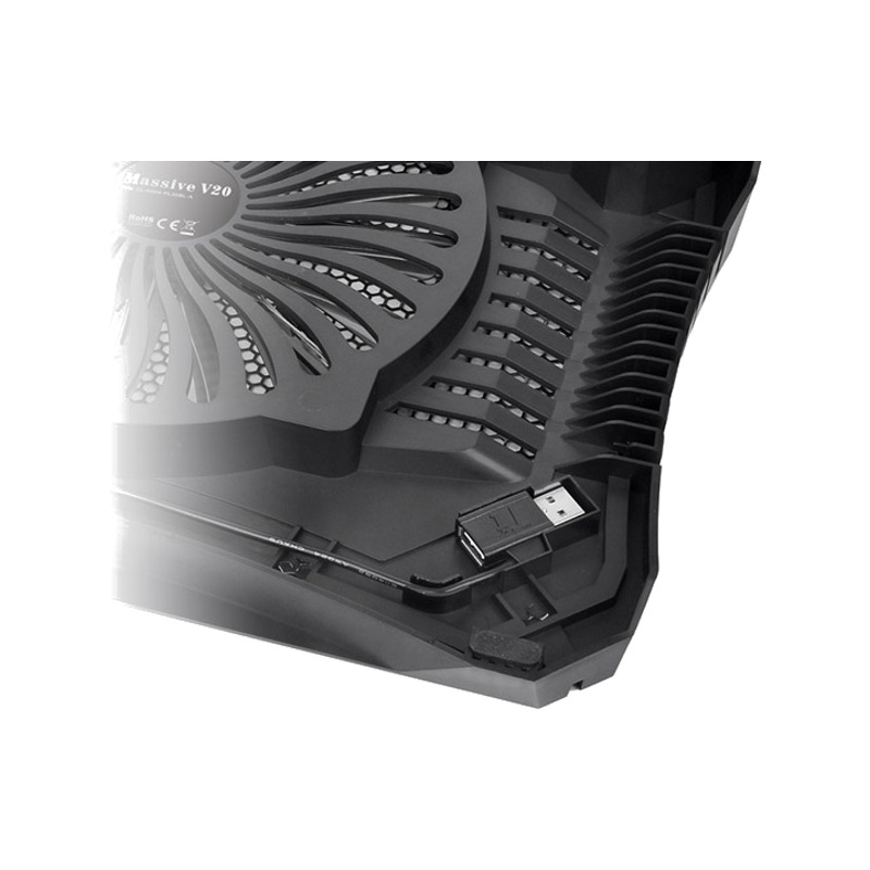 Thermaltake Massive V20 Notebook cooling base Black