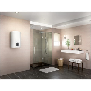 Ariston electric Lydos Wi-Fi 100L, 1800 W, conectivitate internet, rezervor emailat cu Titan
