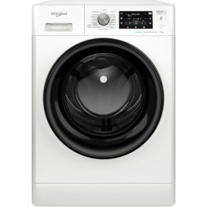 Masina de spalat rufe Whirlpool FFD8648BVEE FreshCare+, 8 kg, 1600 RPM, Clasa C, Steam Refresh, Steam Hygiene, 6th Sense, Inverter, Display LCD, Alb