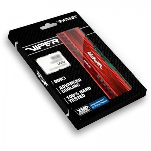 Patriot ViperX 3 Venom Red 8GB DDR3 2400MHz CL10 Dual Channel Kit 1.65v