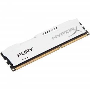 HyperX Fury White 16GB DDR3 1866 MHz CL10 Dual Channel Kit