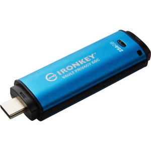 Kingston IronKey Vault Privacy 50C Series AES-256 Encrypted 256GB