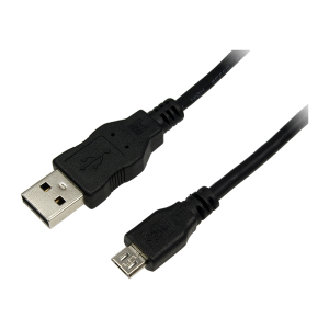 Logilink USB 2.0 Male tip A - microUSB 2.0 Male tip B, 3m, negru