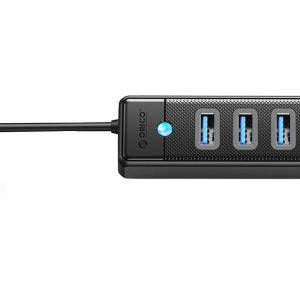 Orico PW7U-U3, 7x USB 3.0, 100 cm Black
