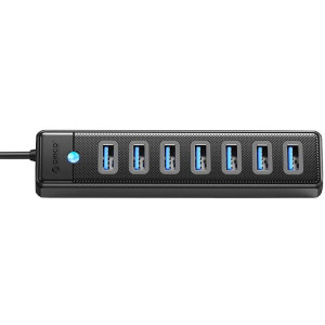 Orico PW7U-U3, 7x USB 3.0, 100 cm Black