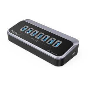 Orico M3U3-7A, 7x USB 3.2, Grey