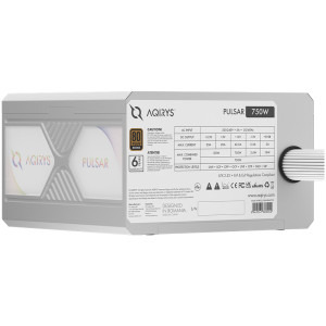 AQIRYS Pulsar White, 80+ Bronze, 750W