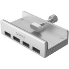 Hub USB Orico MH4PU-P, 4x USB 3.0 cu prindere pentru birou