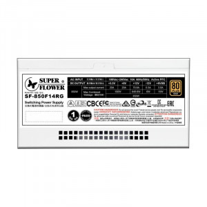 Super Flower Leadex III Gold ARGB White, 80+ Gold, 850W