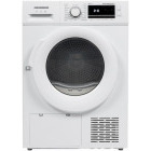 Uscator de rufe Heinner HHPD-M8G3PDD++, Pompa de caldura, 8 kg, Clasa D, Iluminare interioara, Alb