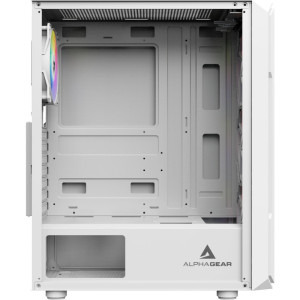 Gaming ZMEU Epic Prime Alb Esports Edition, AMD Ryzen 7 5700G 3.8GHz, 16GB DDR4, 256GB SSD, Radeon Graphics 8, Iluminare RGB
