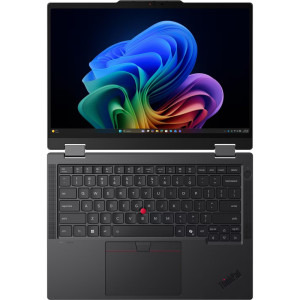 Lenovo 14'' ThinkPad T14s 2-in-1 Gen 2, WUXGA IPS Touch, Procesor Intel® Core™ Ultra 7 355 (12M Cache, up to 4.70 GHz), 32GB LPDDR5X, 1TB SSD, Intel Graphics, Win 11 Pro, Black