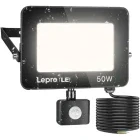 Lepro Proiector LED DW, 50 W, 4200 lumeni, 5000K, IP65, Senzor de miscare