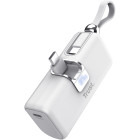 Baterie externa Trust Pacto Pocket 5000mAh, 1x USB-C, White