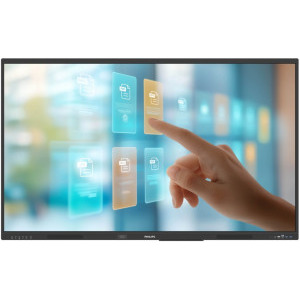 Philips E-Line 65BDL4252E, 65 inch UHD, 50 puncte de atingere, Android 14