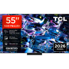 Televizor LED TCL Smart TV SQD-MiniLED 55MSQLED80L Seria MSQLED80L 139cm 4K UHD HDR