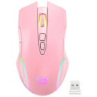 Mouse Gaming ONIKUMA CW905, Wireless, RGB, Pink