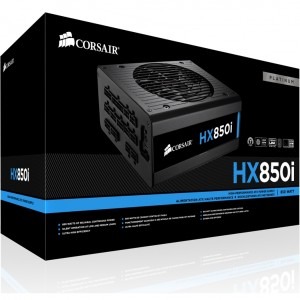 Corsair HXi Series HX850i, 80+ Platinum, 850W