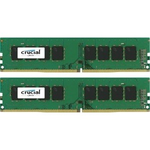 Crucial 16GB DDR4 2400MHz CL17 Single Ranked x8 Dual Channel Kit