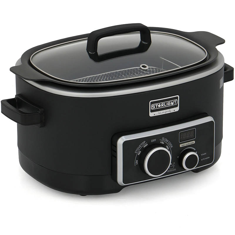 StarLight Multicooker MCB612BL, 1200W, 5.5 l, control digital