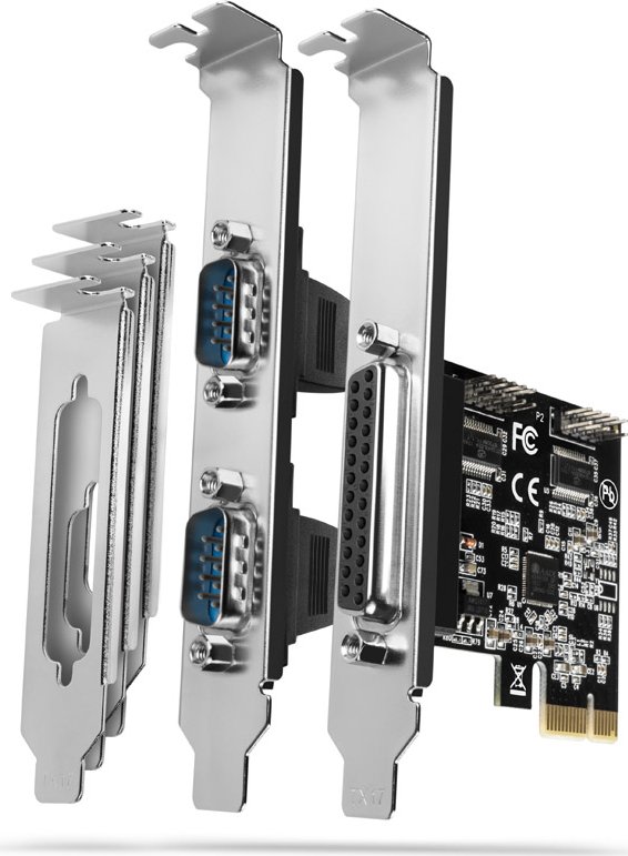 Adaptor AXAGON PCEA-PSN 1x PCI-E - 1x Paralel + 2x Serial