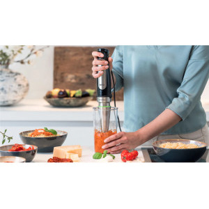 Braun Mixer vertical MQ7087X, 1000W, 0.35 L / 0.6 L / 1.5L, Negru