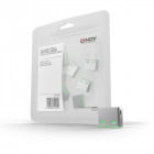 Adaptor LINDY Dispozitiv blocare port USB tip A, 10 bucati (fara cheie), verde