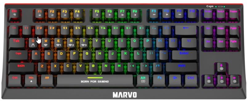 Tastatura Gaming Marvo KG953W