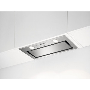 Hota incorporabila Electrolux integrata LFG716X, Putere de absorbtie 700 m3/h, 1 motor, Conectivitate plita, 54 cm, Inox