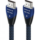 Cablu video Audioquest Vodka 48, HDMI Male - HDMI Male, v2.1, 1.5m, negru-albastru