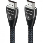 Cablu video Audioquest Carbon 48, HDMI Male - HDMI Male, v2.1, 2m, negru-gri