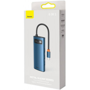 Baseus Docking Station WKWG000003, USB Tip C, 6-in-1, 100W, redare 4K, Gigabit LAN