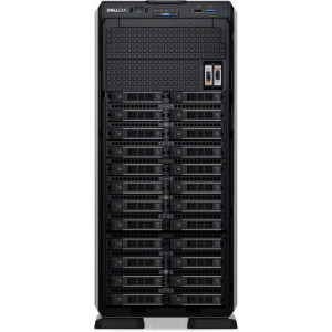 DELL PowerEdge T550, Procesor Intel® Xeon® Silver 4310 2.1GHz Ice Lake, 128GB RDIMM RAM, 4x 960GB SATA 6G SSD, PERC H755, 8x Hot Plug LFF, Windows Server 2022