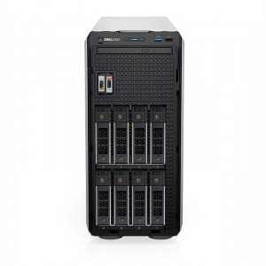 DELL PowerEdge T350, Procesor Intel® Xeon® E-2324G 3.1GHz Rocket Lake, 16GB UDIMM RAM, 3x 2TB SATA 7.2K 6G HDD, PERC H755, 8x Hot Plug LFF, Windows Server 2022 Standard