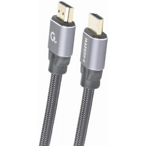 Gembird HDMI Male - HDMI Male, v2.0, 1m, negru-gri