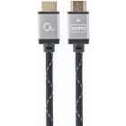 Cablu video Gembird HDMI Male - HDMI Male, 1m, negru-gri