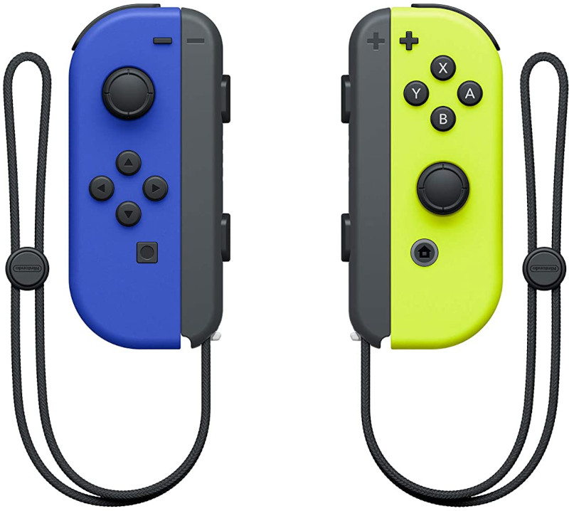 Controller Nintendo Switch Joy-Con Pereche Neon Blue si Neon Yellow