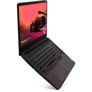 Lenovo Gaming 15.6'' IdeaPad 3 15ACH6, FHD IPS, Procesor AMD Ryzen™ 5 5600H, 8GB DDR4, 256GB SSD, GeForce GTX 1650 4GB, No OS, Shadow Black