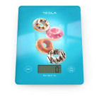 Cantar de bucatarie Tesla KS100BL, 5kg, Albastru