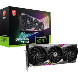 MSI GeForce RTX 4070 Ti GAMING TRIO 12GB GDDR6X 192-bit DLSS 3.0